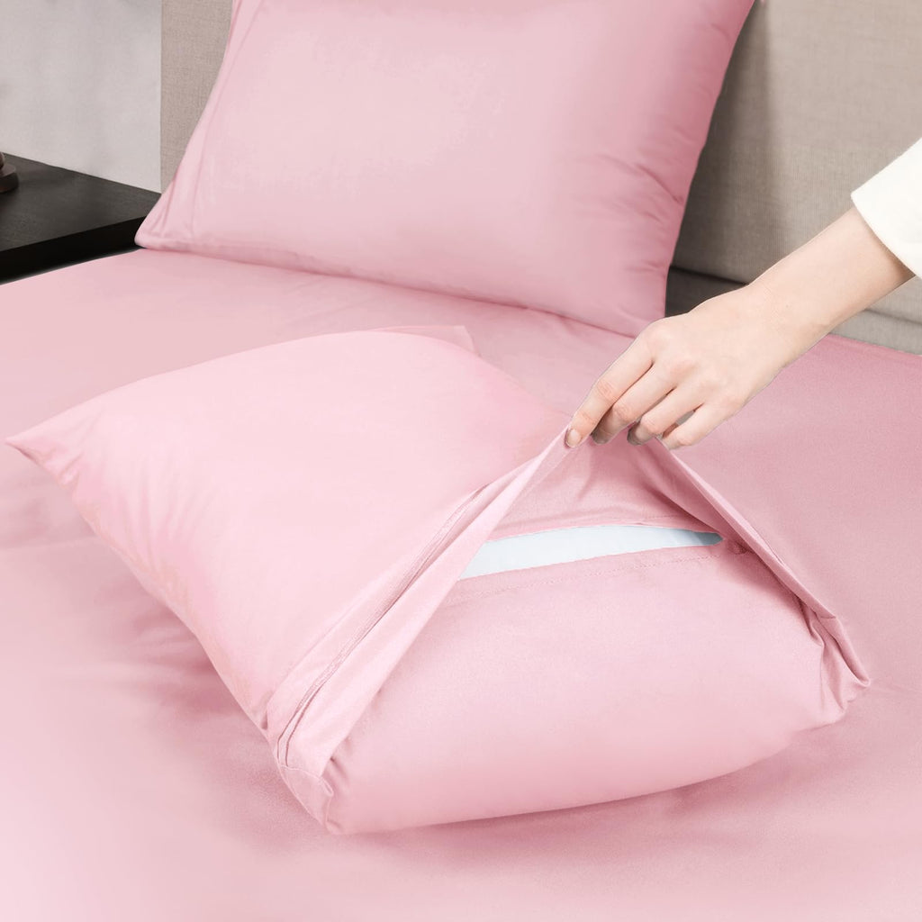 Mejoroom King Size Sheet Set - Soft Microfiber Bed Sheets,Deep Pocket Fitted Sheet, Soft, Breathable, Wrinkle & Fade Resistant -