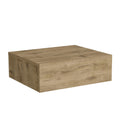 Tuhome Milano Floating Nightstand, Wall-Mounted with Drawer -Macadamia