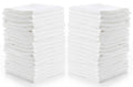 Simpli-Magic 79078 Cotton Washcloths, Pack of 24, 12    x 12   , White