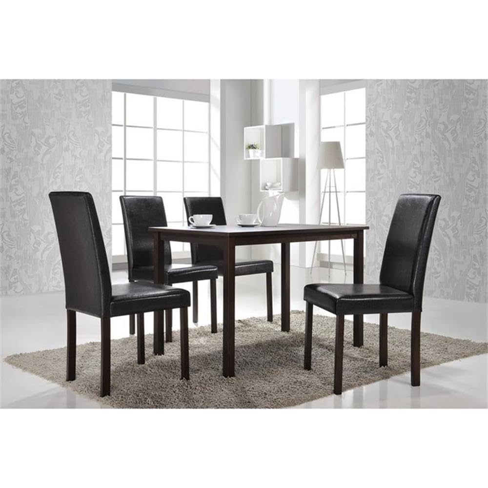 Baxton Studio Andrew Modern Dining Chair, Set Of 2