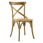 Modway Gear Dining Side Chair In Natural