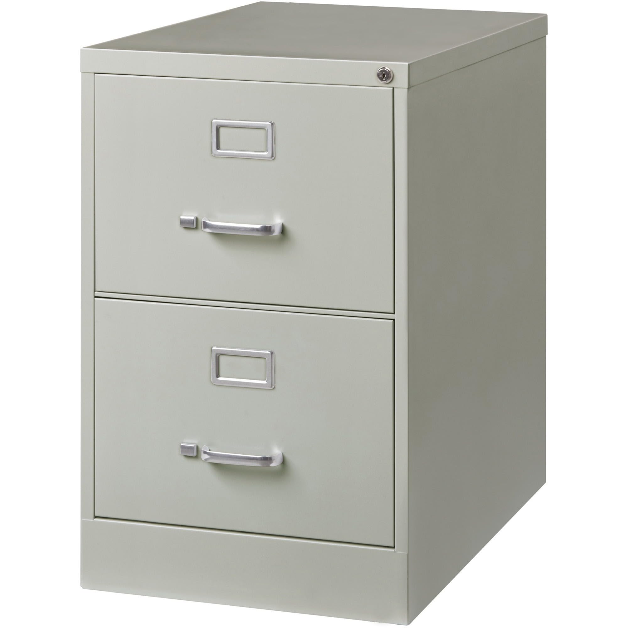 Lorell 2-Drawer Vertical File, Legal, 18 by 26-1/2 by 28-3/8-Inch, Light Gray