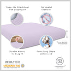Threadmill Cotton Twin Xl Sheets Set, Soft 100% Cotton, Cooling Bed Sheets With Deep Pocket Snug Fit Elastic, 500 Thread Count,