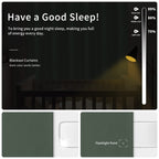 Easy-Going Blackout Curtains For Bedroom, Solid Thermal Insulated Grommet And Noise Reduction Window Drapes, Room Darkening Curtains For Living Room, 2 Panels (42X54 In, Greyish Green)