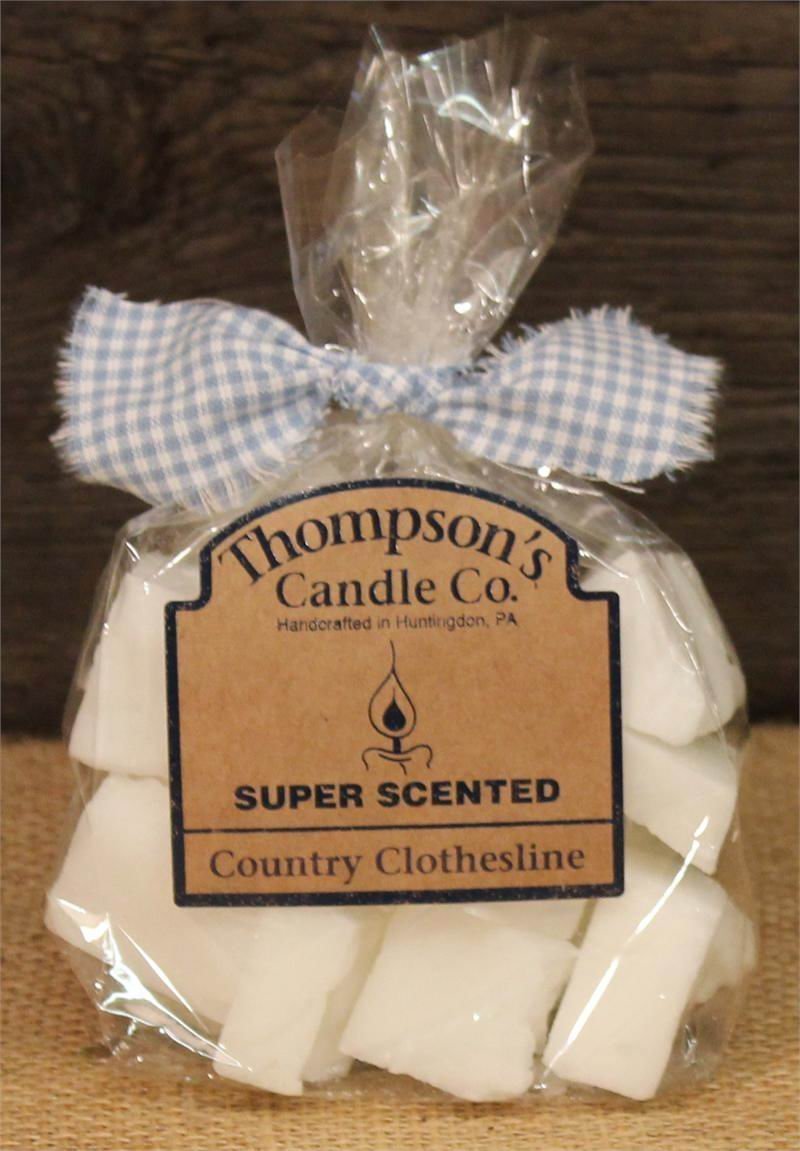 Thompsons Candle Co. Country Clothesline Fresh Scented Wax Crumbles 6 Oz