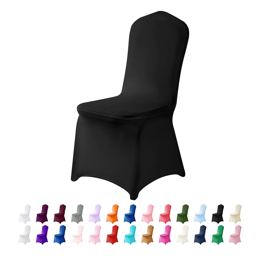 Algaiety Spandex Chair Cover,25Pcs,Chair Covers,Living Room Chair Covers,Removable Chair Cover Washable Protector Stretch Chair Cover For Party, Banquet,Wedding Event,Hotel(Dusty Pink)