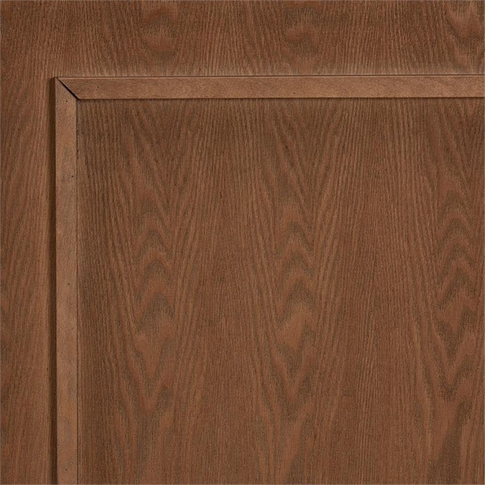 Baxton Studio Giordano Classic and Traditional Ash Walnut Finished Wood Full Size Headboard
