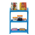HANBAO 3 Rack Multiutility Plastic Shelf, Kitchen/Bathroom Storage Organizer for Medicines, Vegetables, Fruits, Accessories, Ice