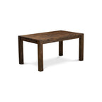 East West Furniture Cnsi5-77-37 5 Piece Dining Room Furniture Set Includes A Rectangle Rustic Wood Dining Table And 4 Limelight Linen Fabric Upholstered Chairs, 36X60 Inch, Jacobean