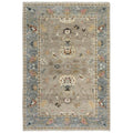 Muse 8' X 10' Abstract Tan/Gray/Brown/Blue/Gray Hand Knotted Area Rug