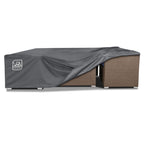 Akefit Patio Furniture Set Cover Outdoor Sectional Covers 500D Heavy Duty Outdoor Table Sofa Set Covers Waterproof Resistant Lar