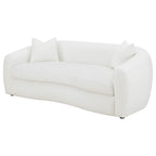 Coaster Home Furnishings Isabella Upholstered Tight Back Sofa White