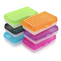 Btsky 6 Pack Multipurpose Utility Box- Large Capacity Pencil Box With Lid Snap Closure Pencil Holder For Organize And Carry Penc