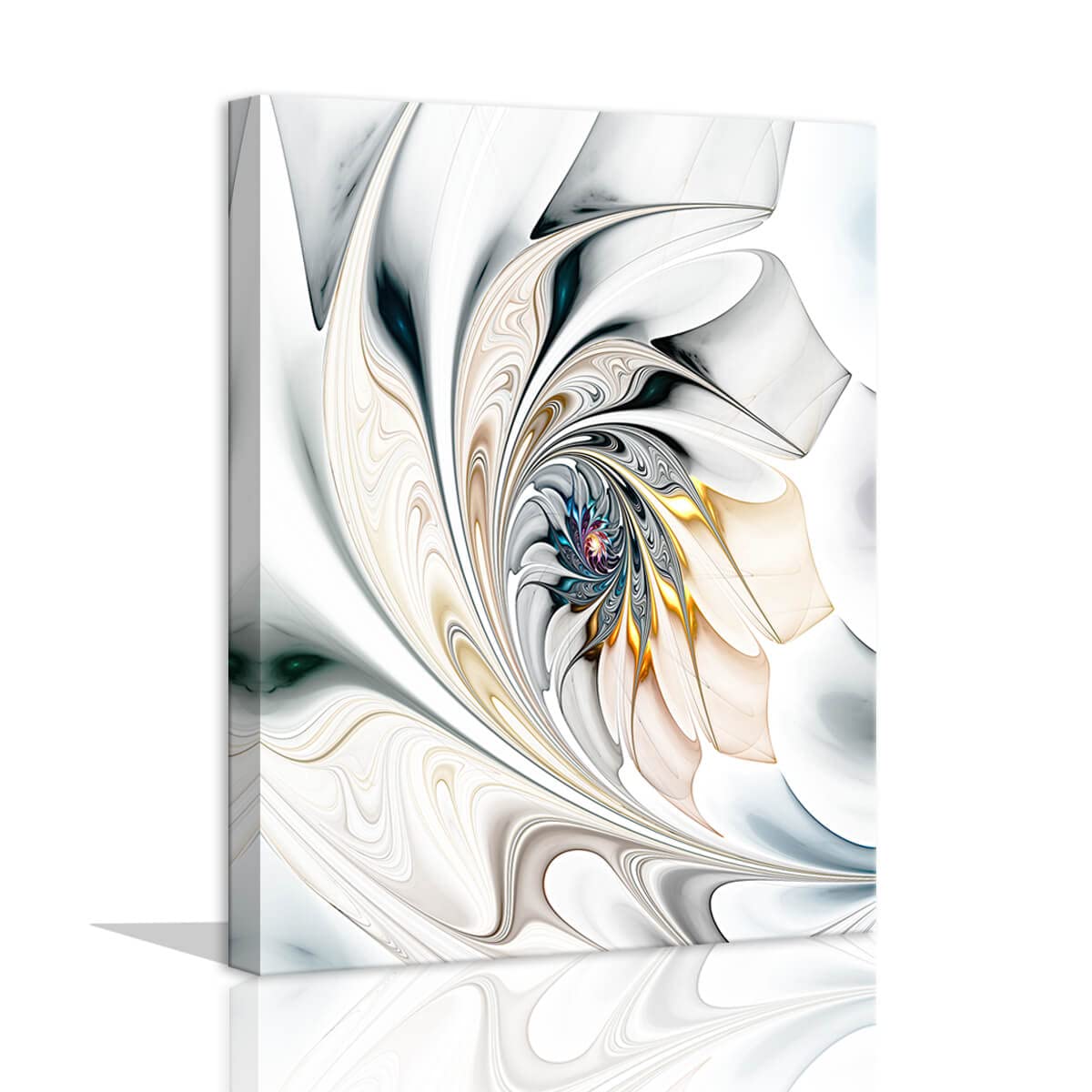 Bathroom Decor Wall Art - Modern Abstract Canvas Art Wall Decor Bathroom Wall Art Silver Wall Decor for Bathroom Decorations Abs