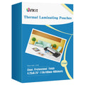 Uinkit 400 Pack Thermal Laminating Pouches 4X6 Inches 3.5Mil Thickness Laminating Sheets For Sealed Photo Business Card,4.25X6.2