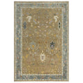 Muse 8' X 10' Abstract Taupe/Gray/Brown/Blue/Gray Hand Knotted Area Rug
