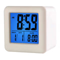 Plumeet Easy to Set Digital Travel Alarm Clock, Snooze Function, Soft Night Light, Large Screen time and Month and Date Display 