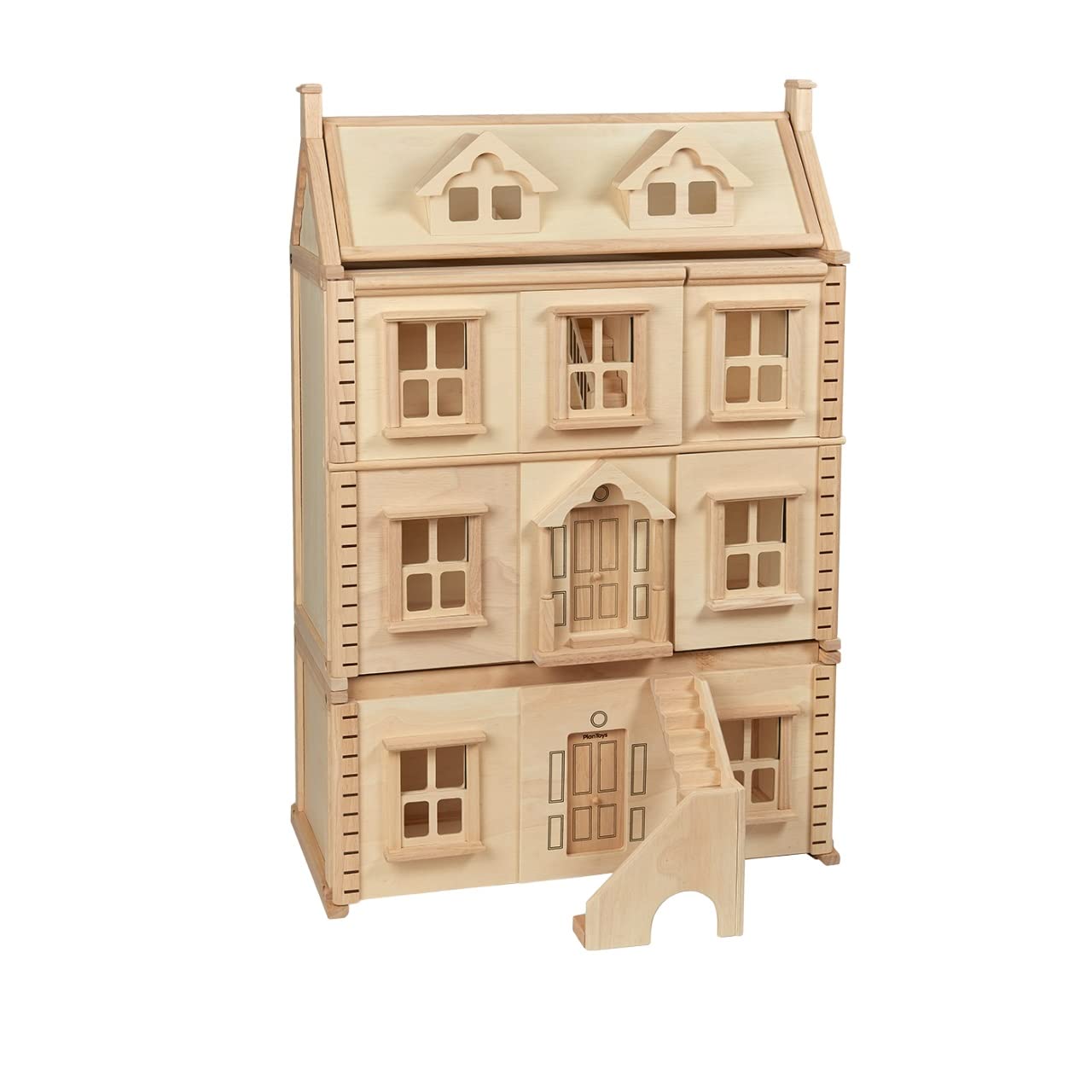 Plan Toys Victorian Dollhouse Accessosry - Basement Floor (7338)| Sustainably Made from Rubberwood and Non-Toxic Paints and Dyes