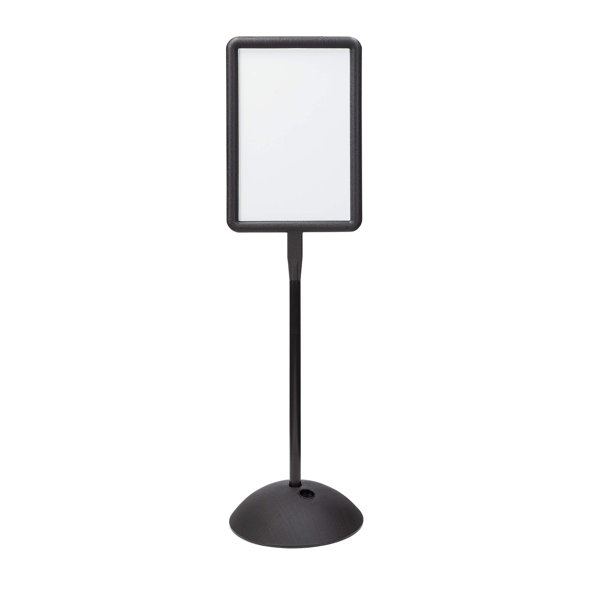 Safco Products Write Way Rectangle Message Sign 4117Bl, Black, Magnetic Dual-Sided Dry Erase Board, Indoor And Outdoor Use