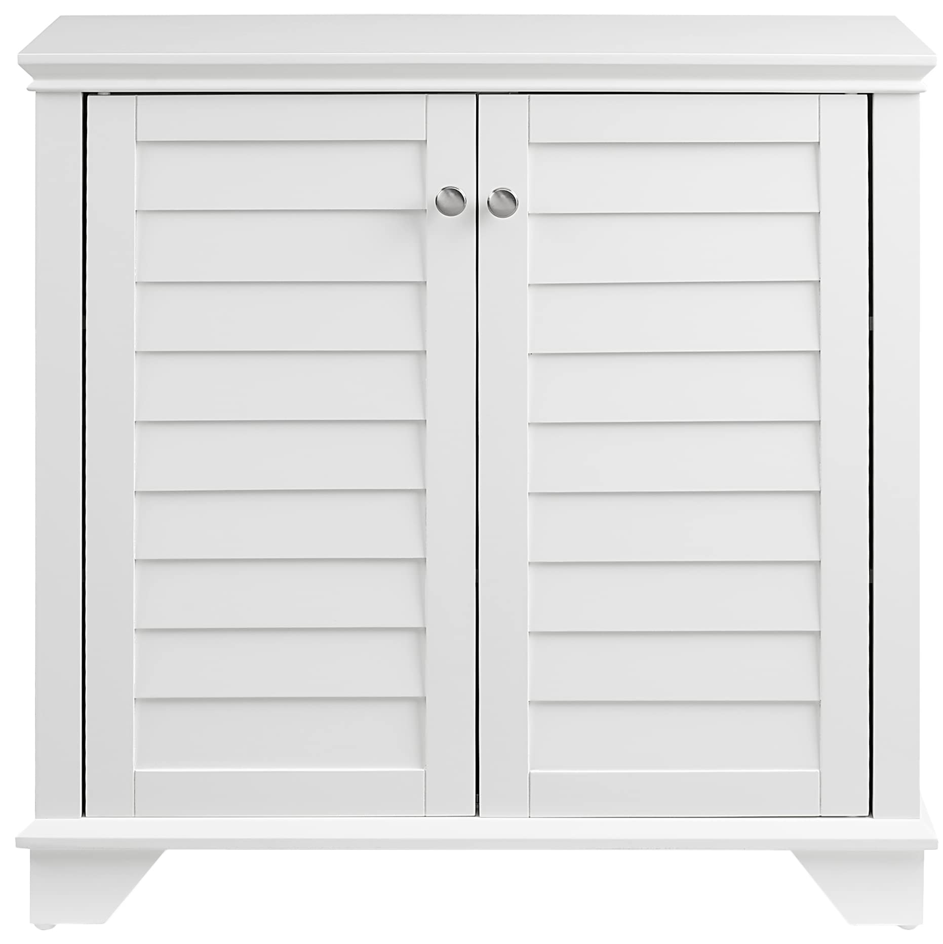 Crosley Furniture Lydia Accent Storage Cabinet, Bar, Buffet For Kitchen, Living Room, Or Entryway, White