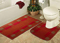 Status Cuba Polypropylene Bath Mat Set with Anti Skid Backing