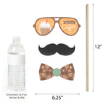Big Dot Of Happiness But First, Coffee - Cafe Themed Party Photo Booth Props Kit - 20 Count