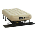 Simpli Comfy EZ Bed Twin Self-Inflating Air Mattress with Built-in Frame, Pump and Wheeled Case, Blow Up Inflatable Air Bed Perf