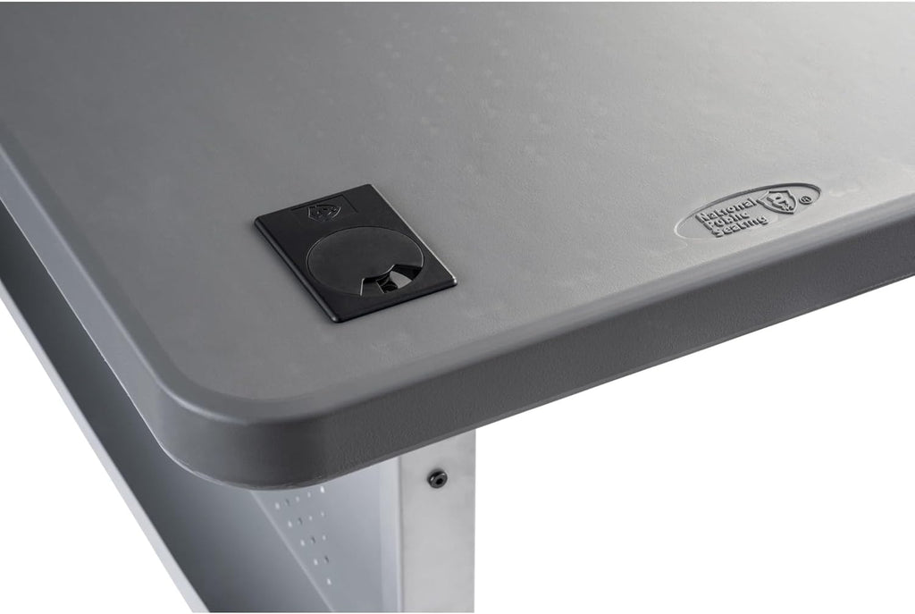NPS 24 x 60 Flip-N-Store Training Table, Charcoal Slate