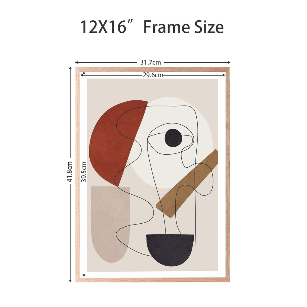 Lyyyxgyp 12X16 Oak Wood Picture Frame 4 Pack Wooden Photo Frame Natural Solid Wood Color Frame Gallery Poster Frame With Plexigl