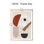 Lyyyxgyp 12X16 Oak Wood Picture Frame 4 Pack Wooden Photo Frame Natural Solid Wood Color Frame Gallery Poster Frame With Plexigl