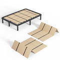 Imperius Foldable Box Spring, Bunkie Board, Bed Support Slats, Bed Boards for Under,King 76X80