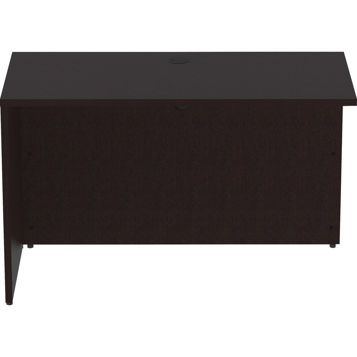Lorell, LLR18215, Essentials Espresso Laminate Return Shell, 1 Each