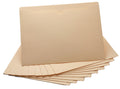Manila File Jackets, Flat-No Expansion, Letter Size, Reinforced Straight-Cut Tab, 10 Pack