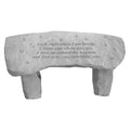 Kay Berry Each Night When I Am Lonely Cast Backless Garden Bench