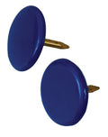 The Hillman Group 122678 40Pc Blue Thumb Tack, No Size