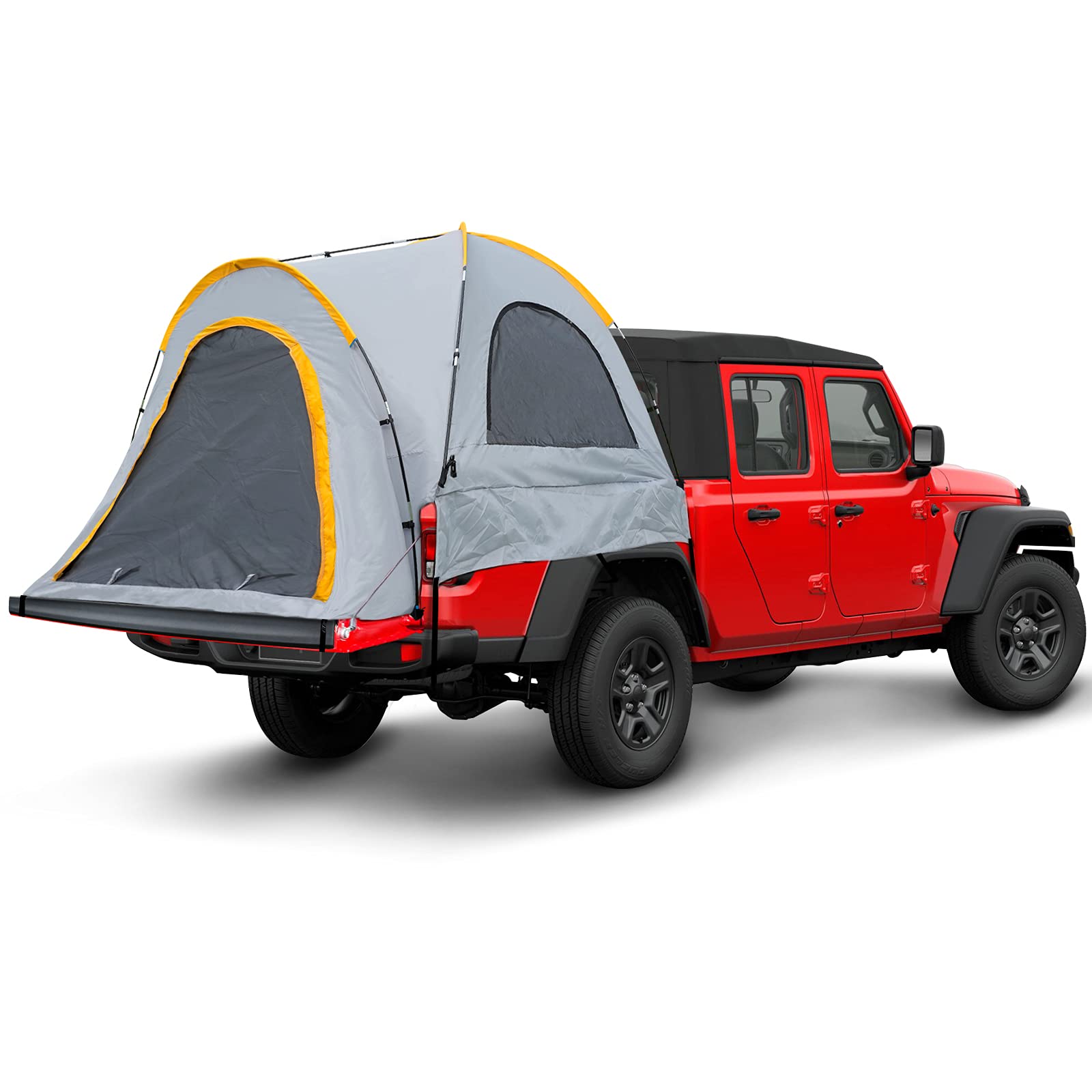 GOTIDY Pickup Truck Bed Camping Tent, Gladiator Truck Bed Tent with Removable Rainfly and Carrying Case, Pickup Truck Tent 5.5 B
