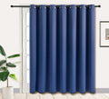 PI Blackout Sliding Door Curtains 84 INCHES Long,Grommet Thermal Insulated Room Divider Door Curtains Window Treatment for Livin