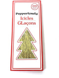 PEPPERLONELY 2000 Strands Icicles Tinsel Tree Christmas Decorations, Gold