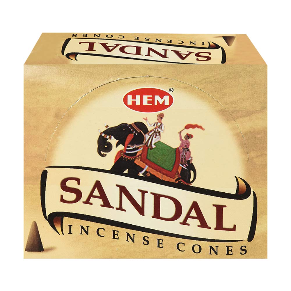 Sandal Incense Cones And Cone Incense Burner Bundle Insence Insense Hem Incense