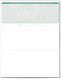 Versacheck Valuechex Secure Paper Form 1000 - Green Classic - 500 Sheets