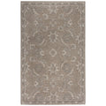 Peace 5' X 7'6" Floral Brown/Brown Hand-Tufted Area Rug