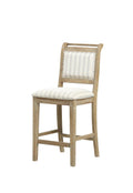 Linon Home Decor Products Newton Grey Counter Stool, Gray Wash