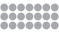 Brewster Home Fashions Home D  cor Line CR-65401 Circles Window Stickers