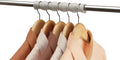 Gion Space Saver Closet Dividers Wooden Hanger For Clothes Rail Hanging, Wardrobe Hanger And Poles Organizer For Coats, Skirts, 