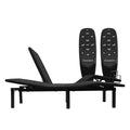 Fromann Split King Adjustable Bed Frame Base, Head & Foot Incline, USB Ports, Zero Gravity, Nightlight, 3-Heights Adjustable Leg
