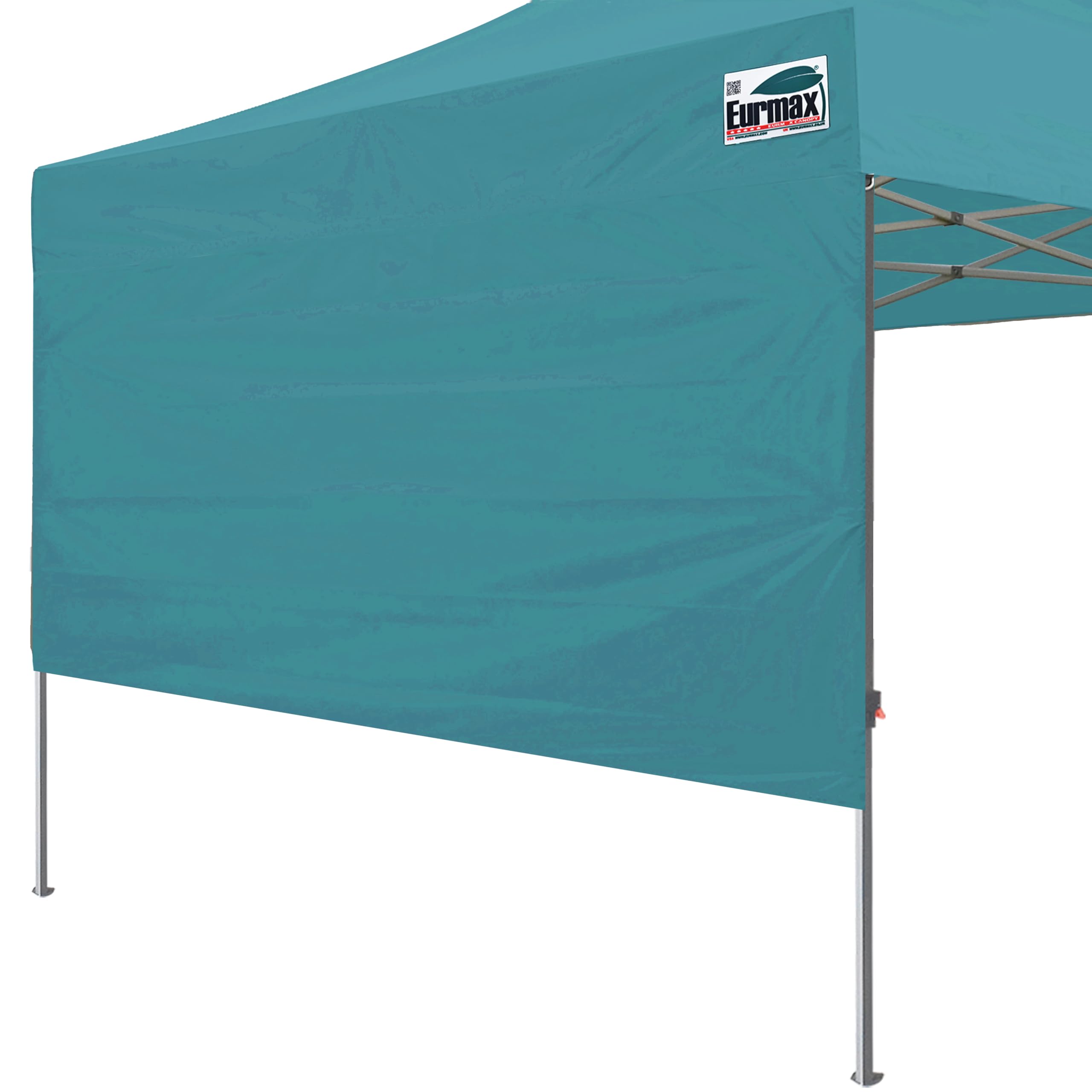 Eurmax USA 10ft Instant Canopy SunWall Canopy Tent Sidewall for Pop Up Canopy Tent,1 Pack Removable Sidewall Only(Turquoise)