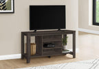 Monarch Specialties I 3567 Tv Stand, 48 Inch, Console, Media Entertainment Center, Storage Shelves, Living Room, Bedroom, Laminate, Brown, Contemporary, Modern
