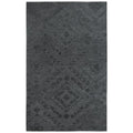 Rizzy Home Alora Decor Emerson 8' X 10' Diamond Dk. Grey/Gray/Rust/Blue Area Rug