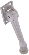 Hillman 852940 5' Kickdown Door Stop- Satin Chrome 1-Pack