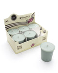 Bayberry Fir Soy Votive Candles - Scented with Natural Fragrance Oils - 6 Green Natural Votive Candle Refills - Christmas & Holi